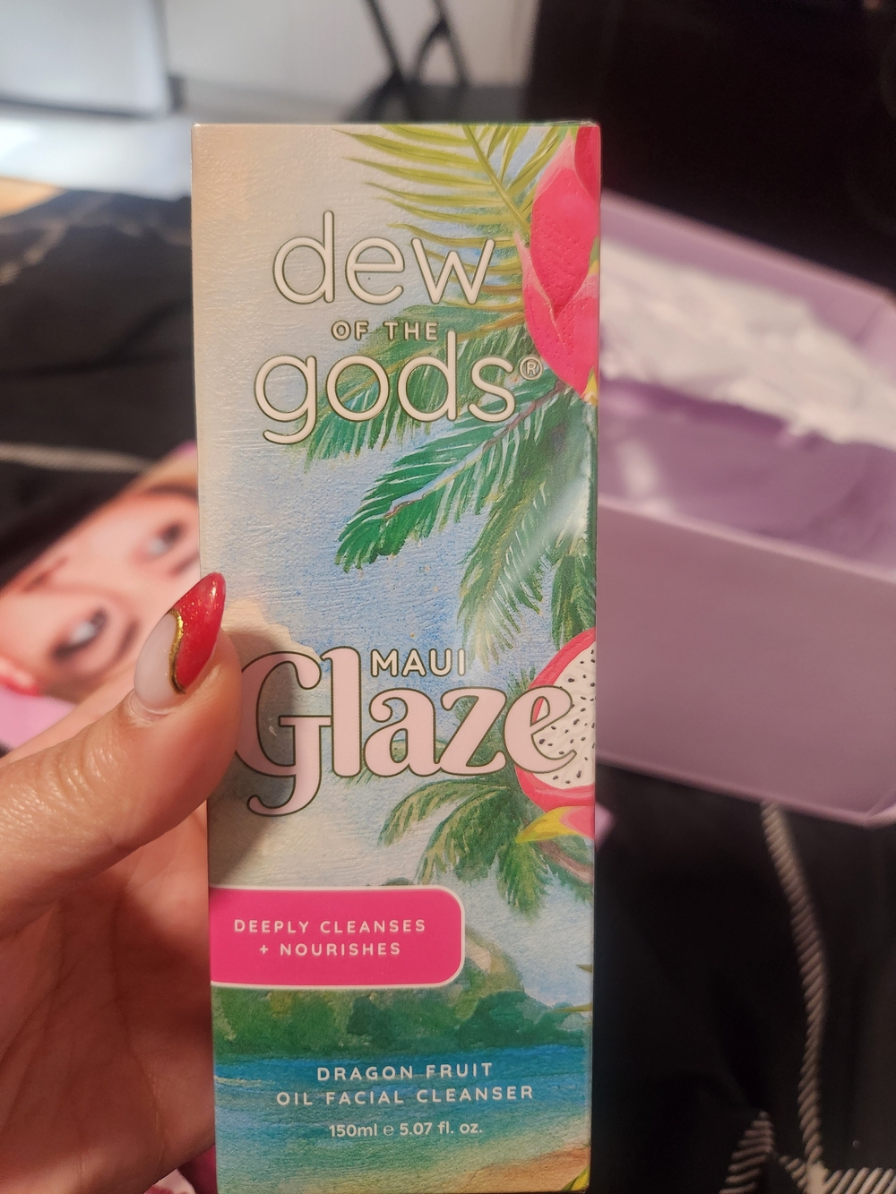 Dew of the Gods Maui Glaze Oil Facial Cleanser - Brand New Unopened